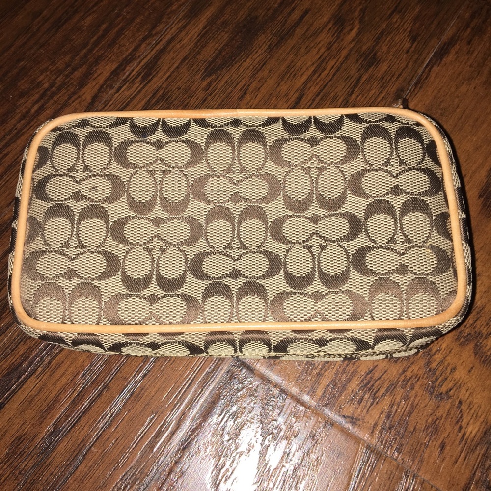 Authentic Coach Travel Jewelry Holder